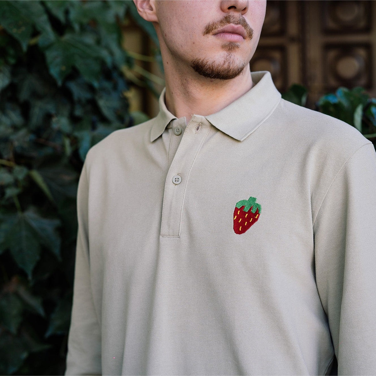 Sneaker Industry X Lidl Strawberries Polo Longsleeve