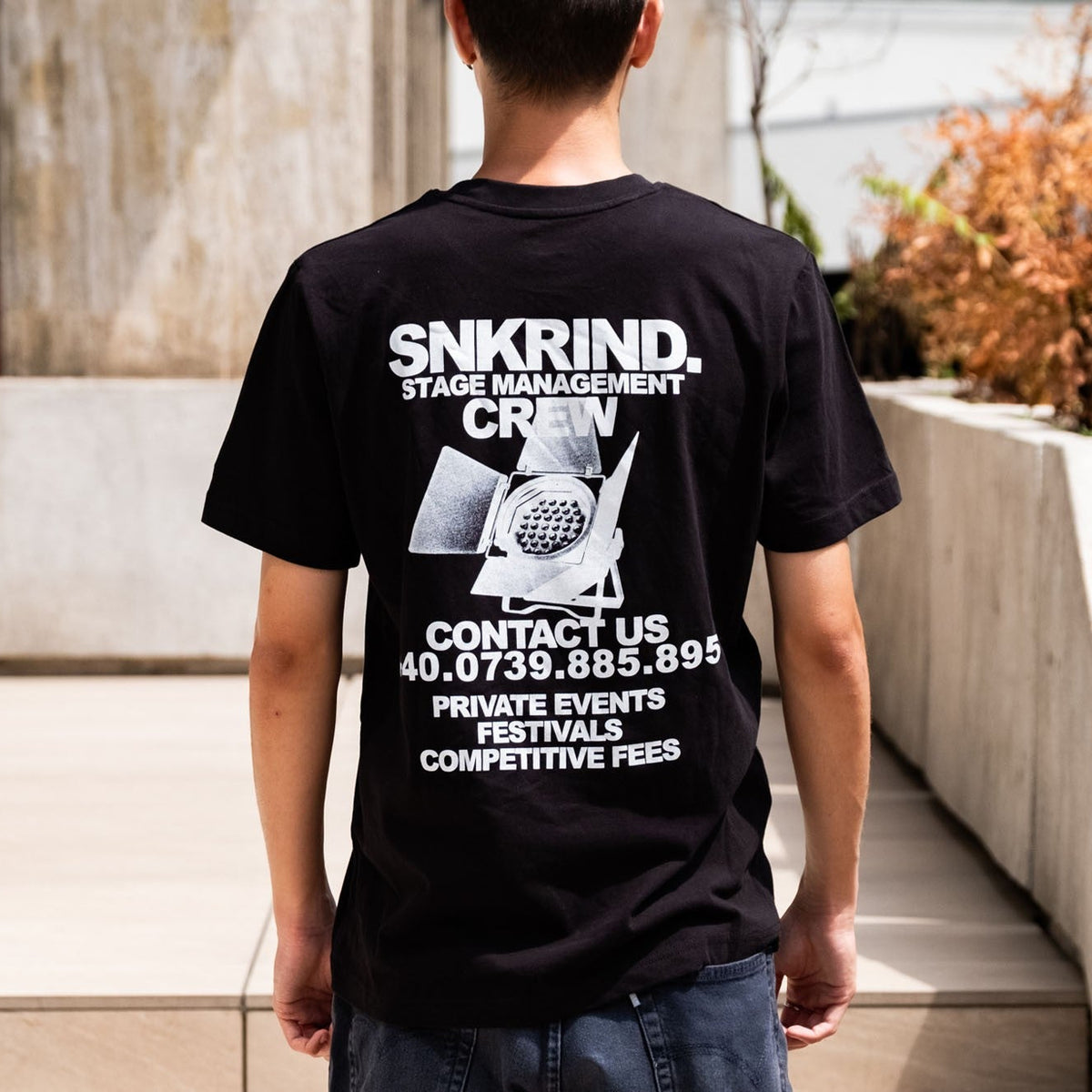 Sneaker Industry Stage Crew Tee