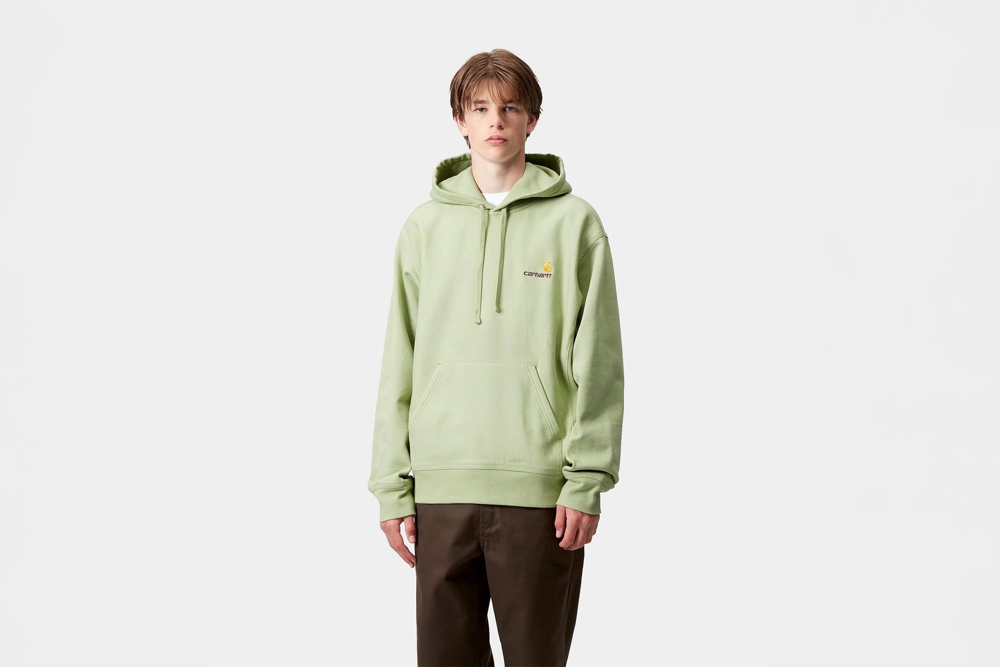 Carhartt Wip Hooded American Script Sweatshirt