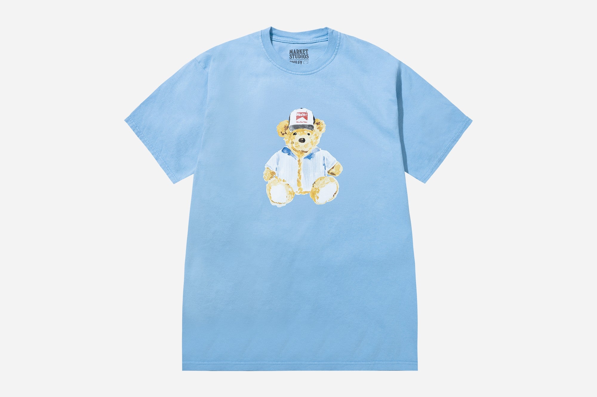 Market Watercolor Teddy T-Shirt