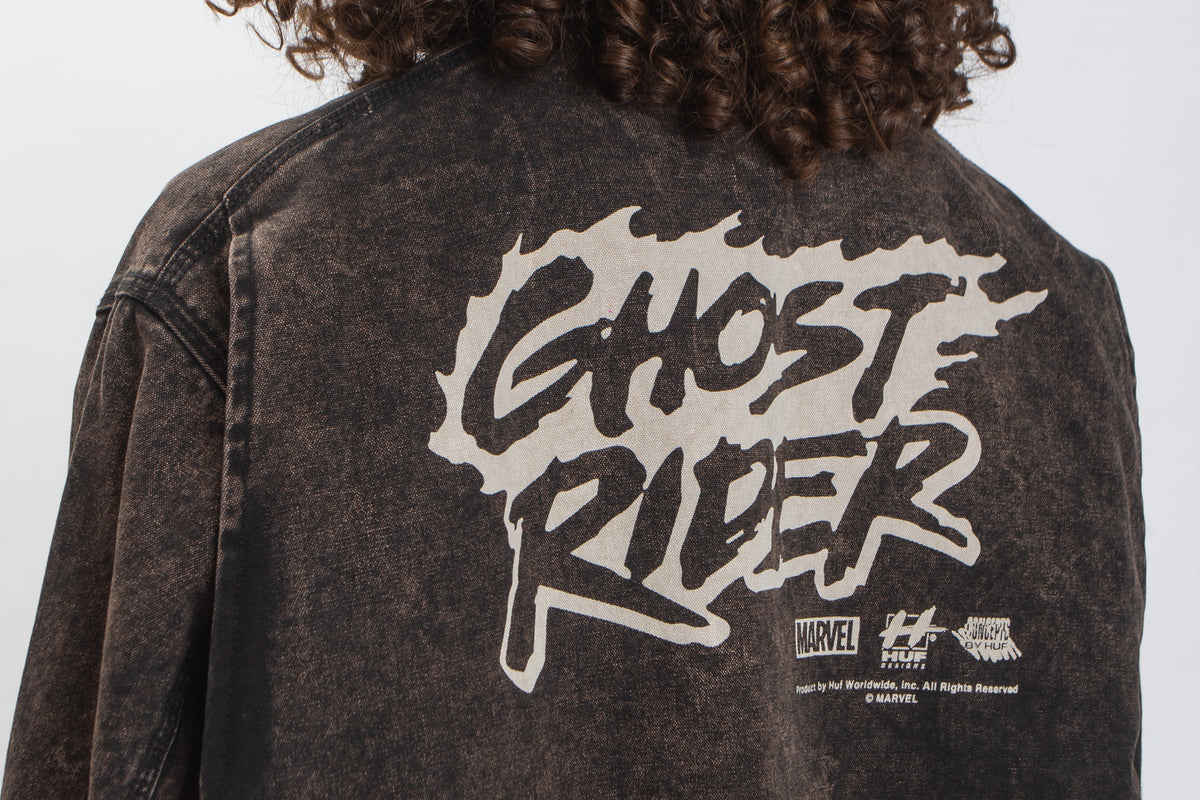 X Marvel Ghost Rider Work Jacket