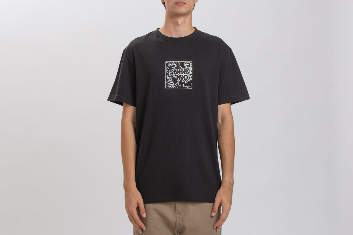 X Palms Cocos Schnauzer Midnight Bogo T-shirt