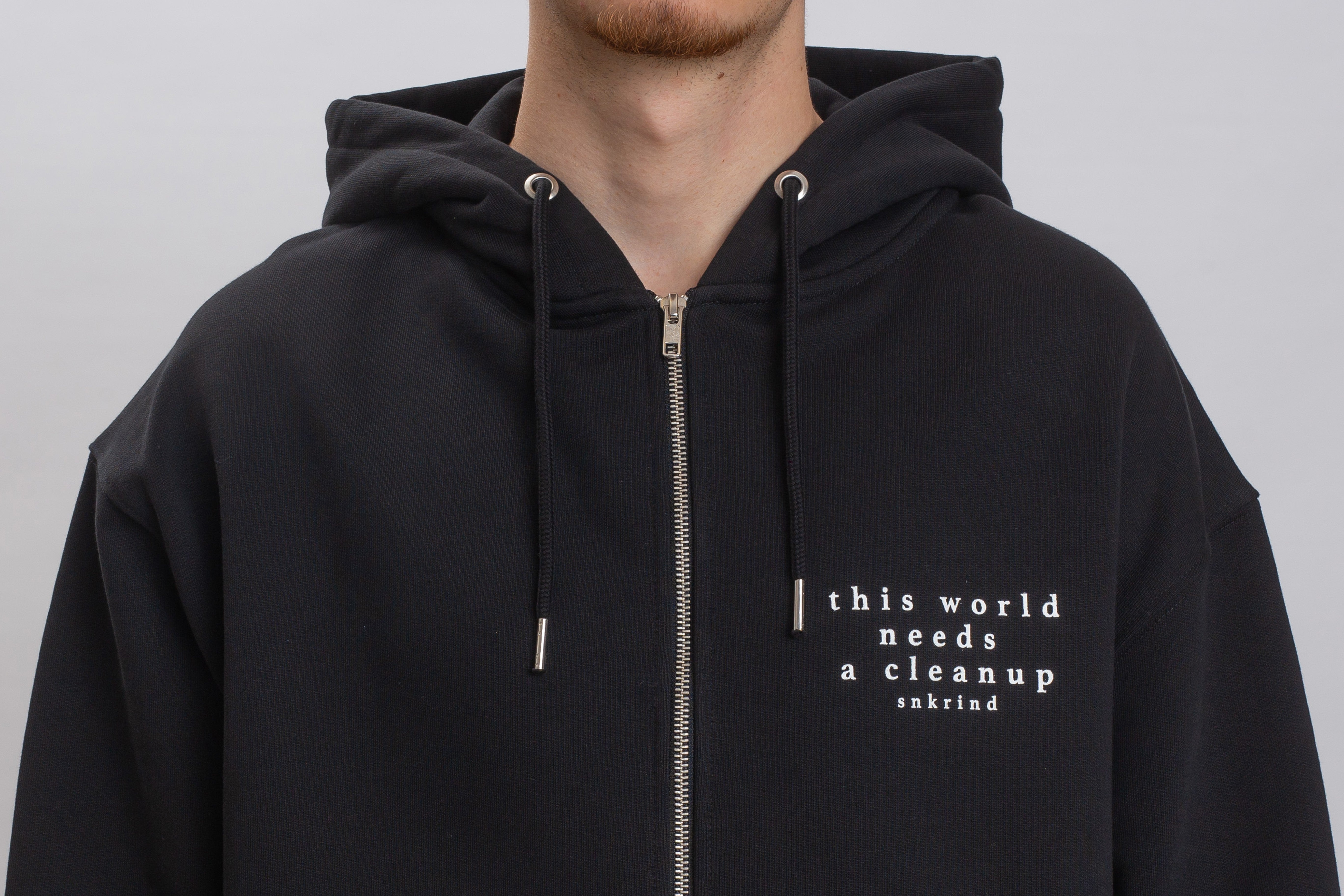 Take Action Zip Hoodie