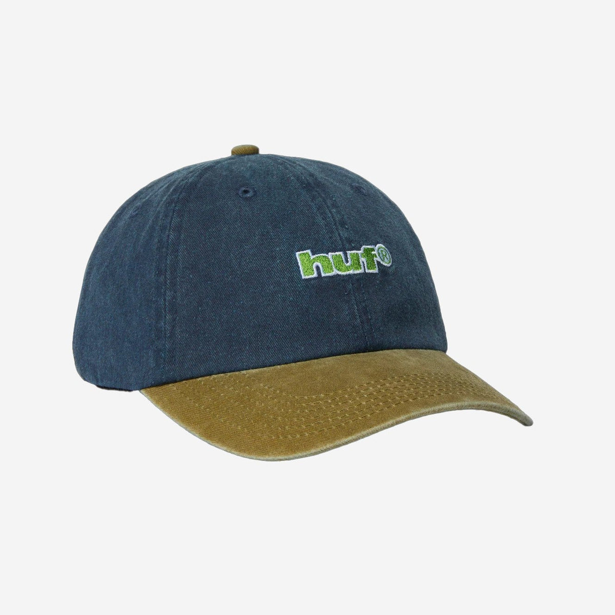 Two Tone 89 Washed 6 Panel Hat