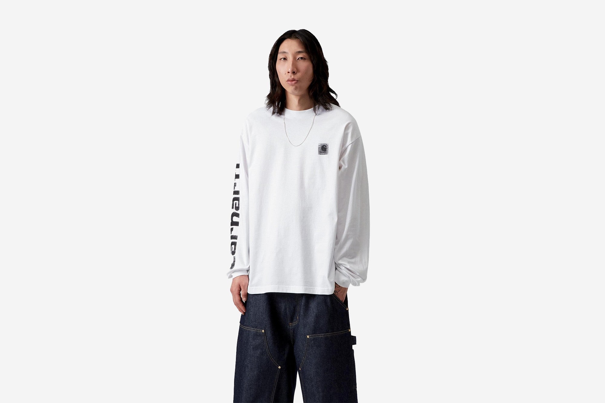 L/S Archive Script T-Shirt