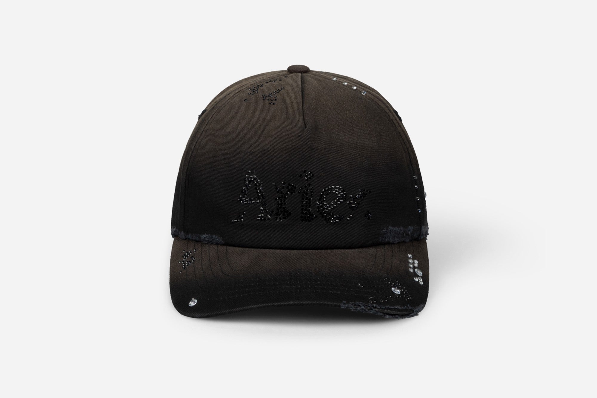 Distressed Diamante Cap