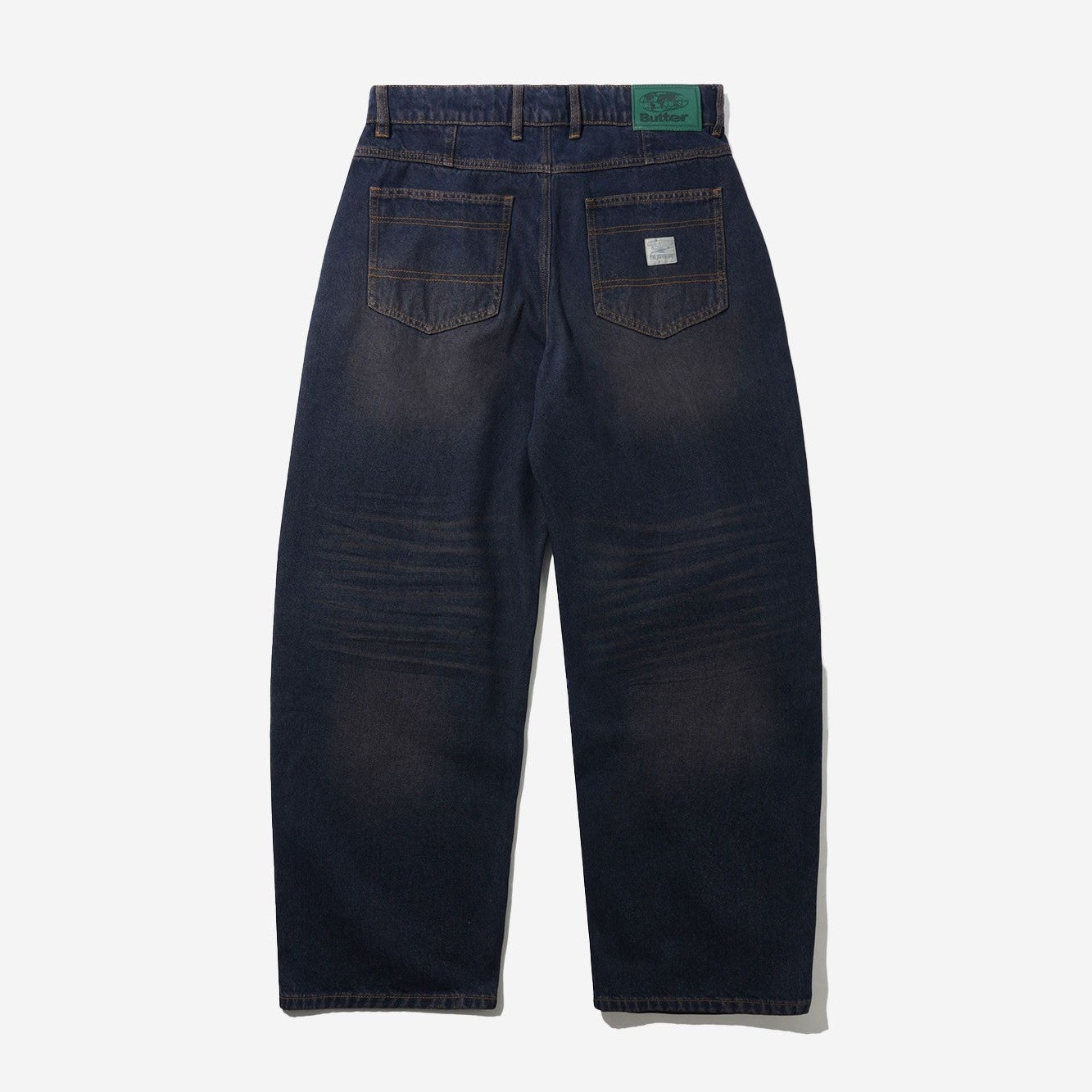 Wide Cut Denim Jeans