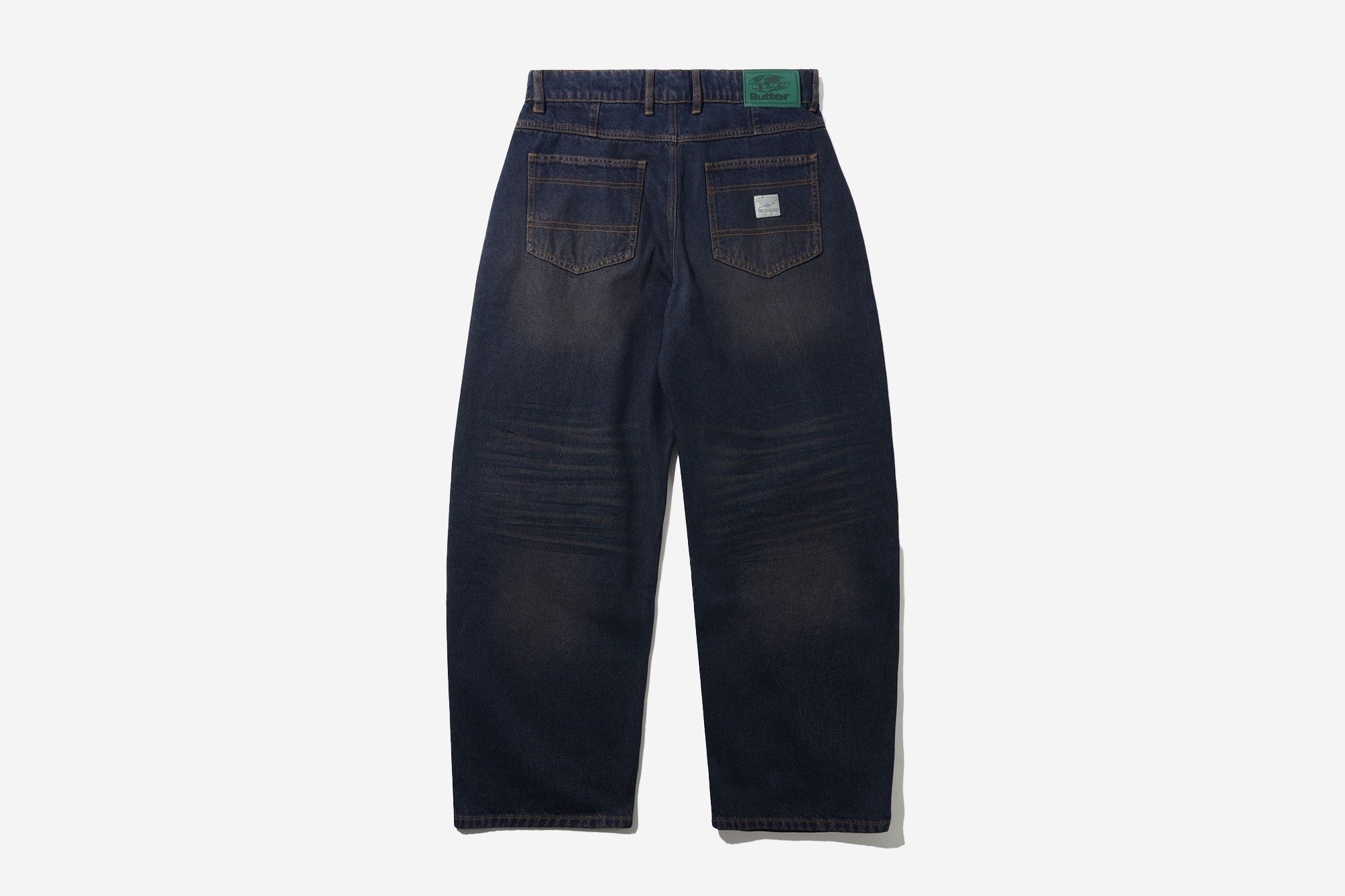Wide Cut Denim Jeans