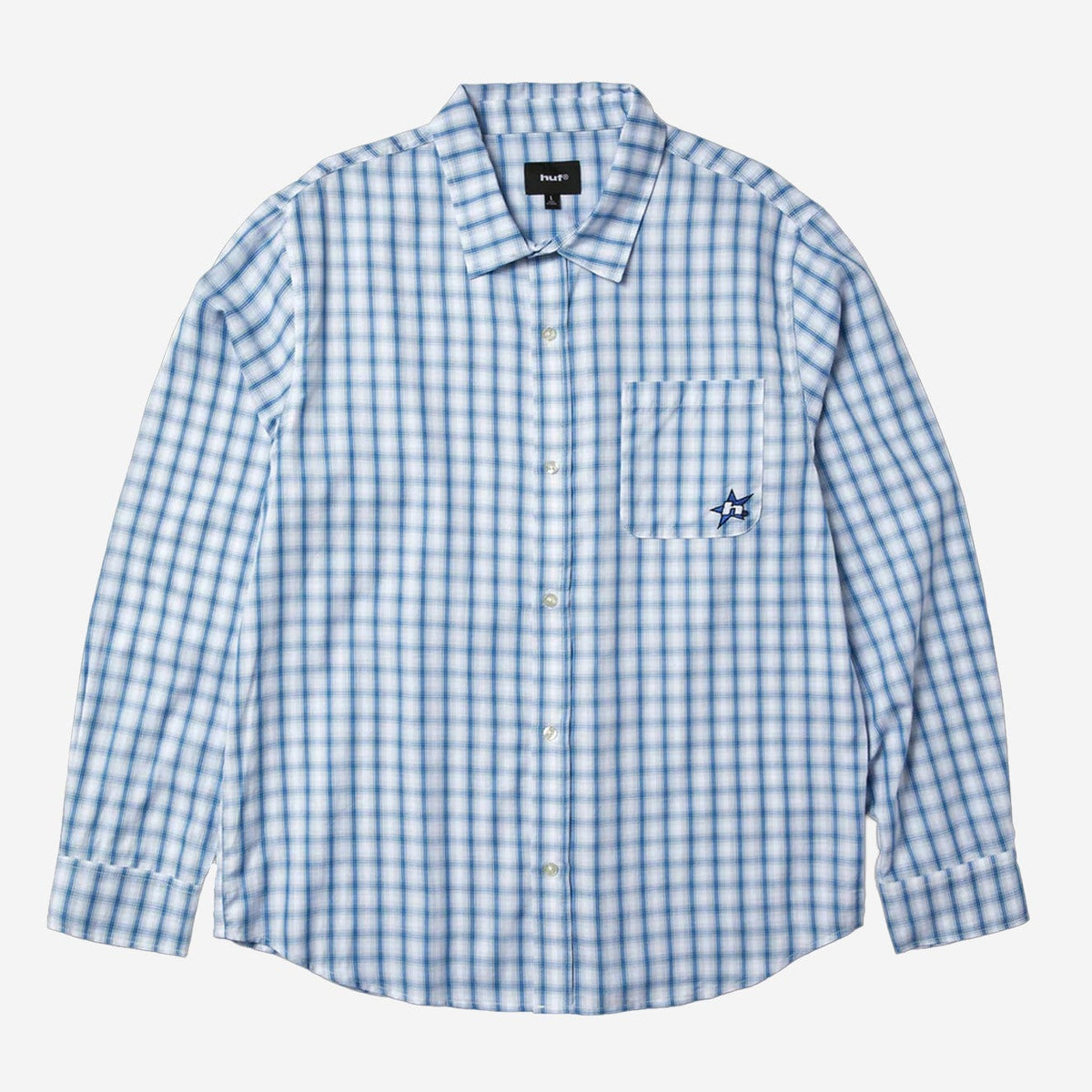 H Star Ls Plaid Shirt