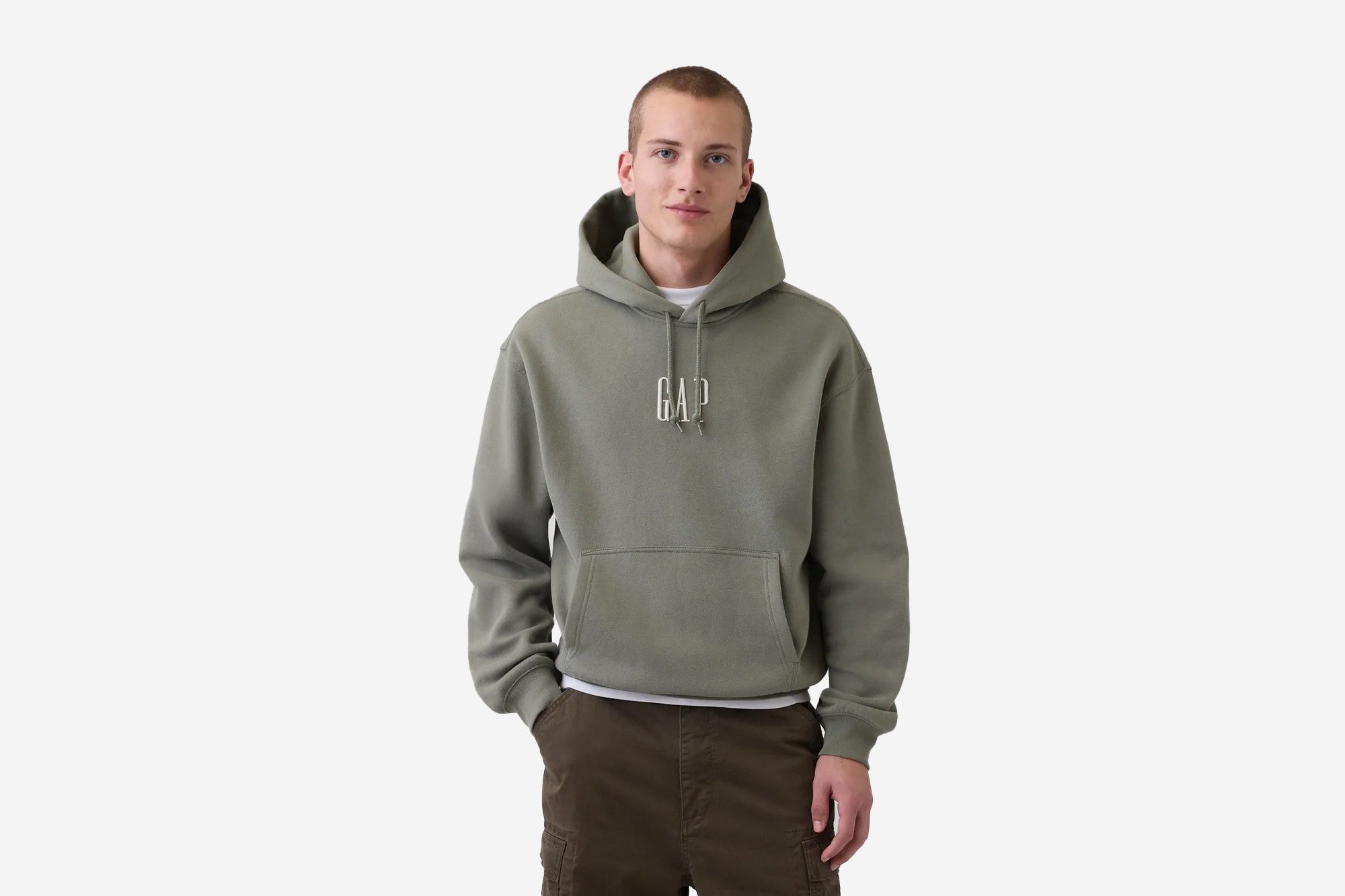 Corp Logo Hoodie Pullover