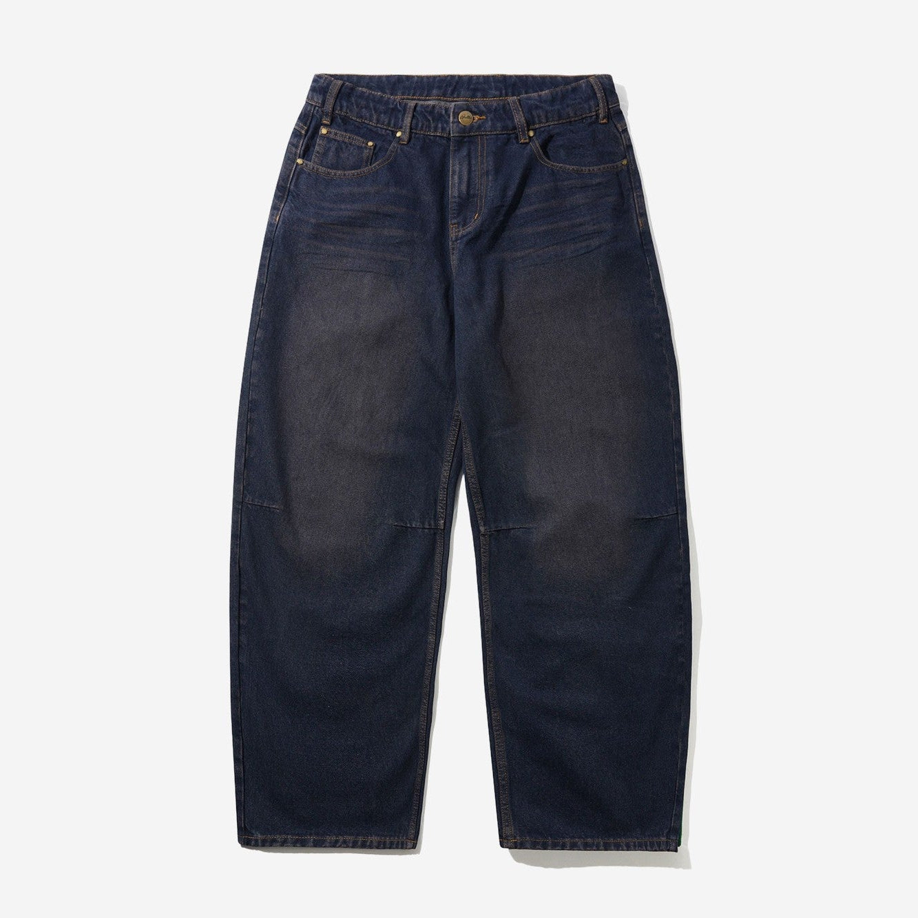Wide Cut Denim Jeans