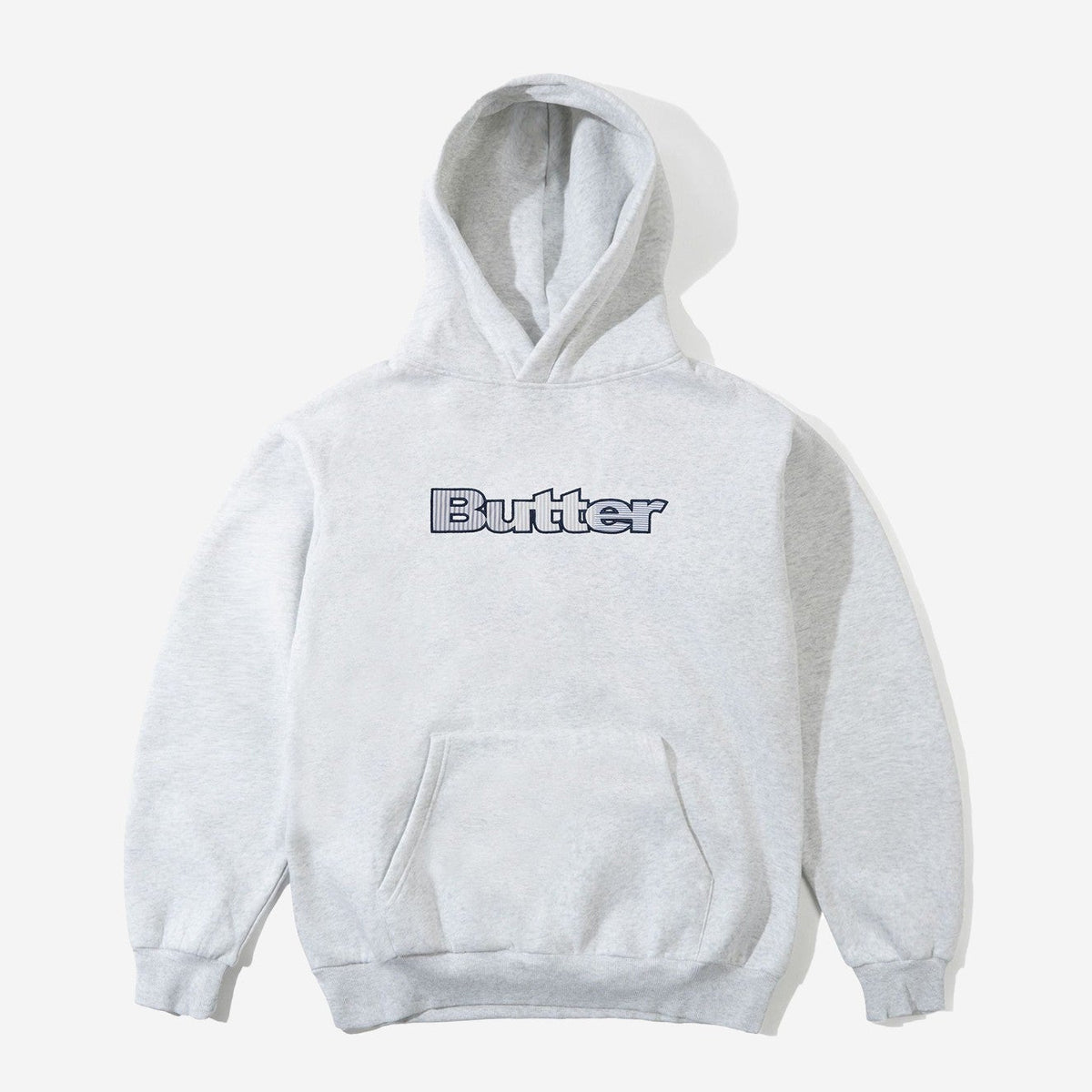 Stripe Logo Applique Pullover Hood