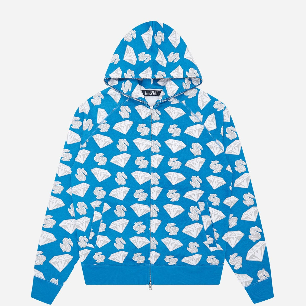 Billionaire Boys Club Diamonds & Dollars Zip-Through Hoodie