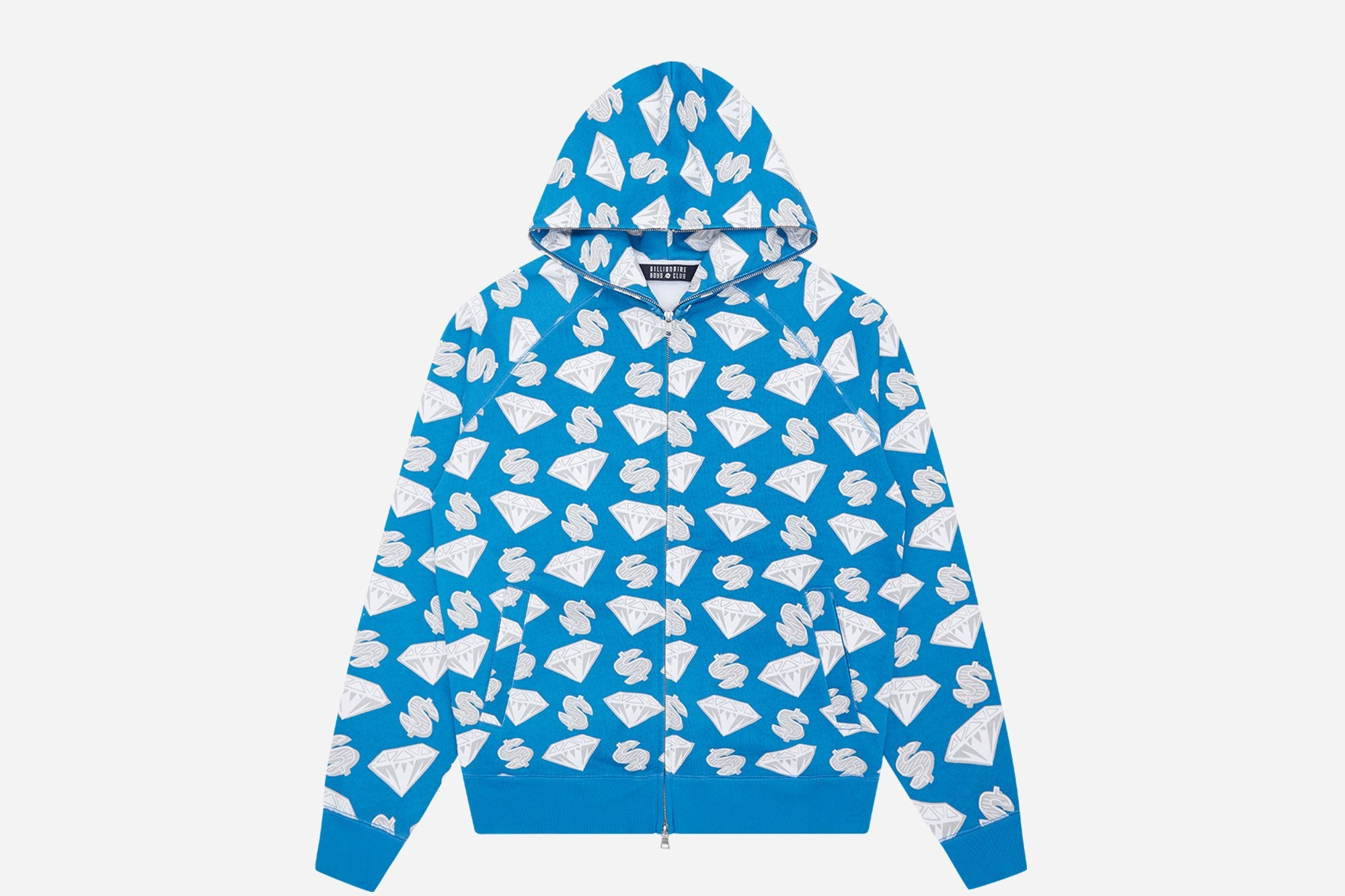 Billionaire Boys Club Diamonds & Dollars Zip-Through Hoodie