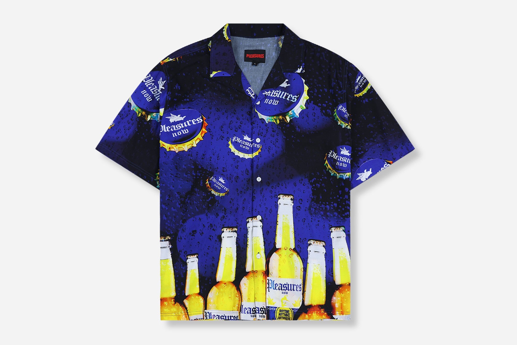 Pleasures Cerveza Camp Shirt