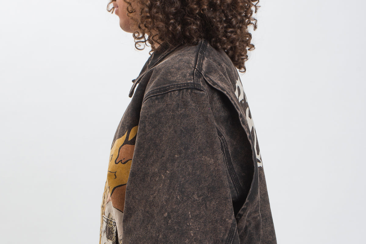 X Marvel Ghost Rider Work Jacket