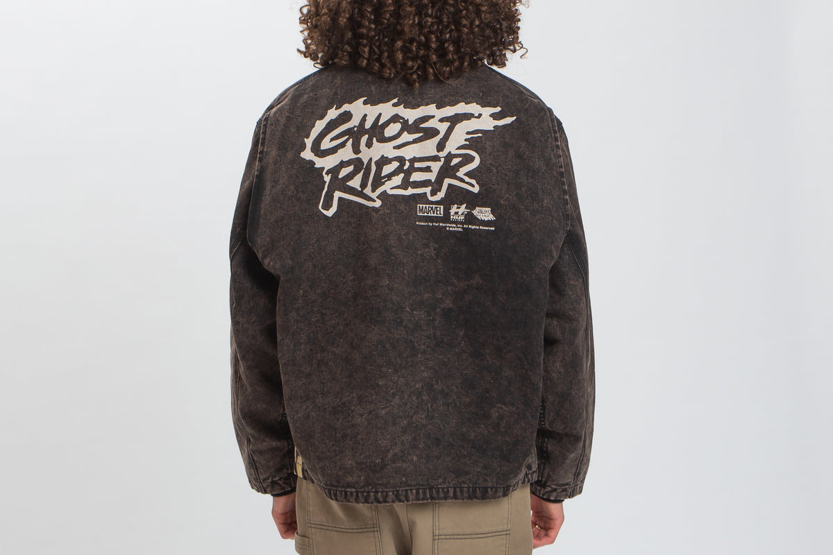 X Marvel Ghost Rider Work Jacket