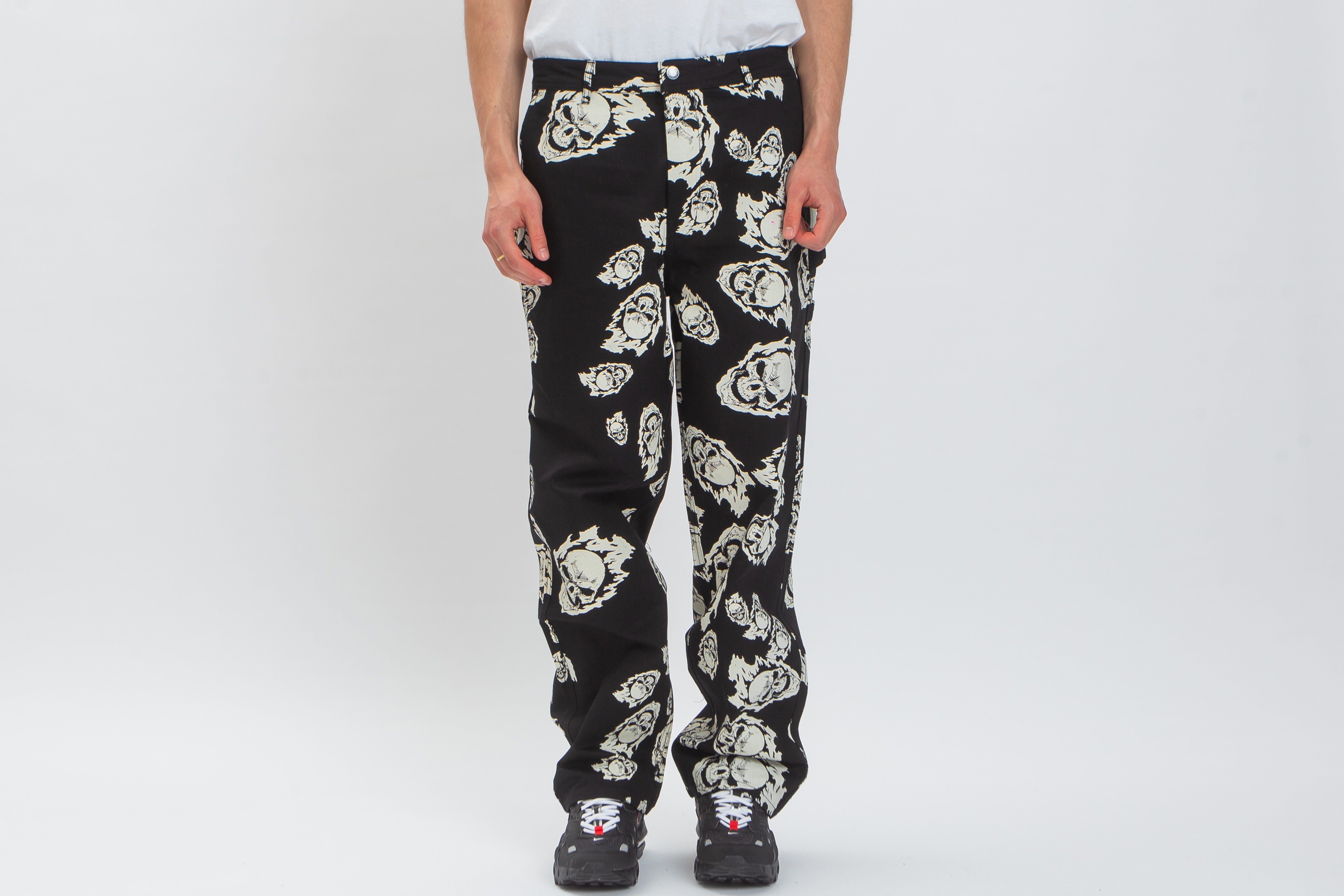 X Marvel Ghost Rider Painter Pants