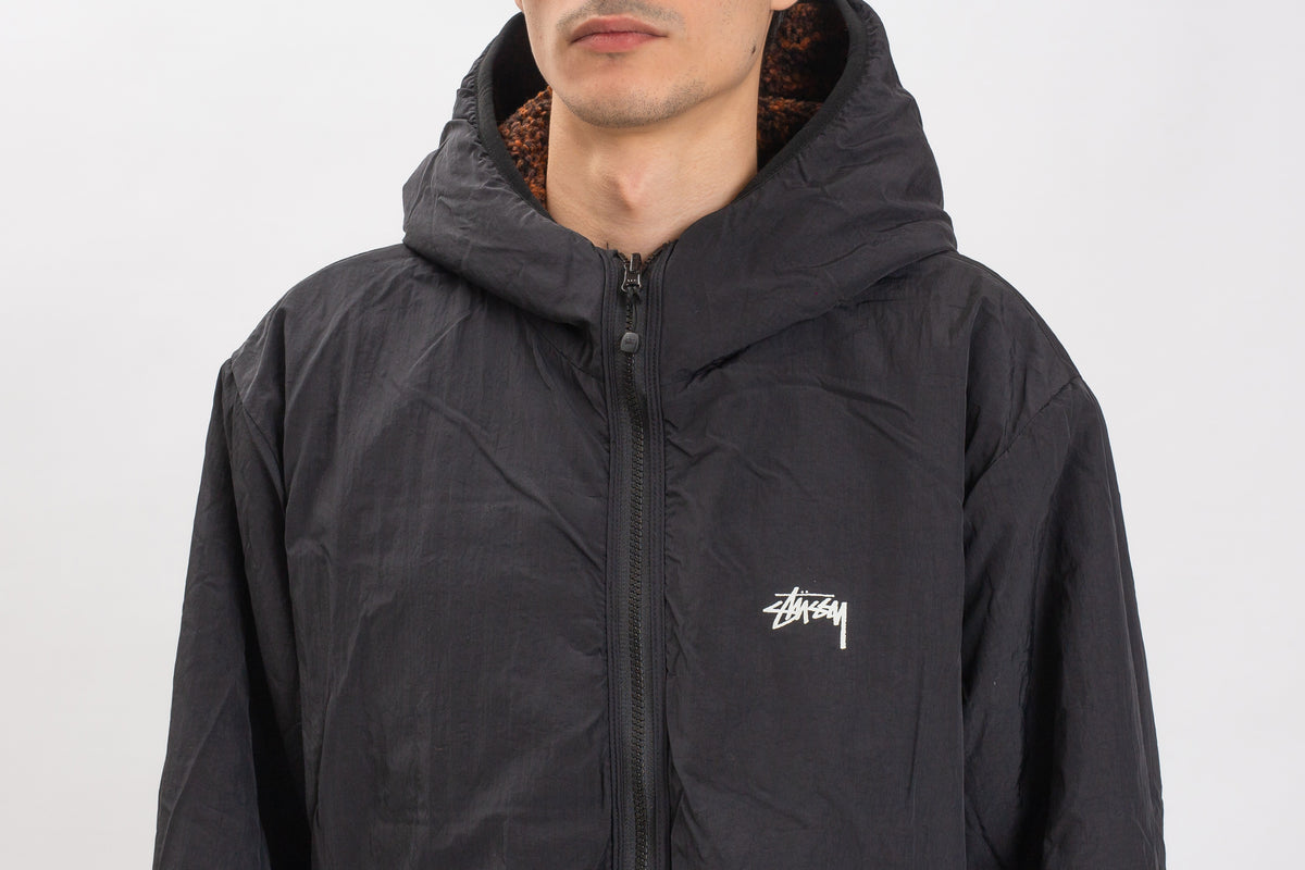 Snake Jaquard Sherpa Jacket