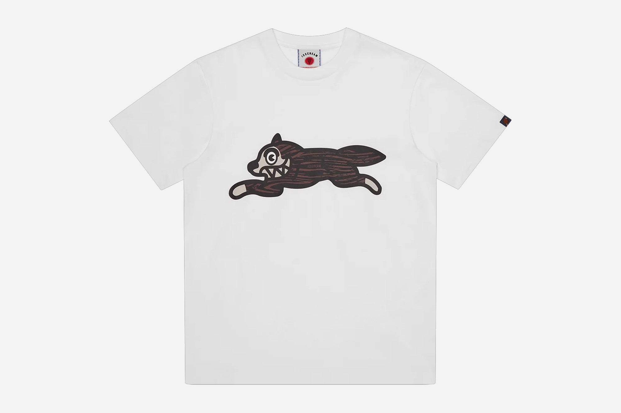 Woodgrain Running Dog T-Shirt