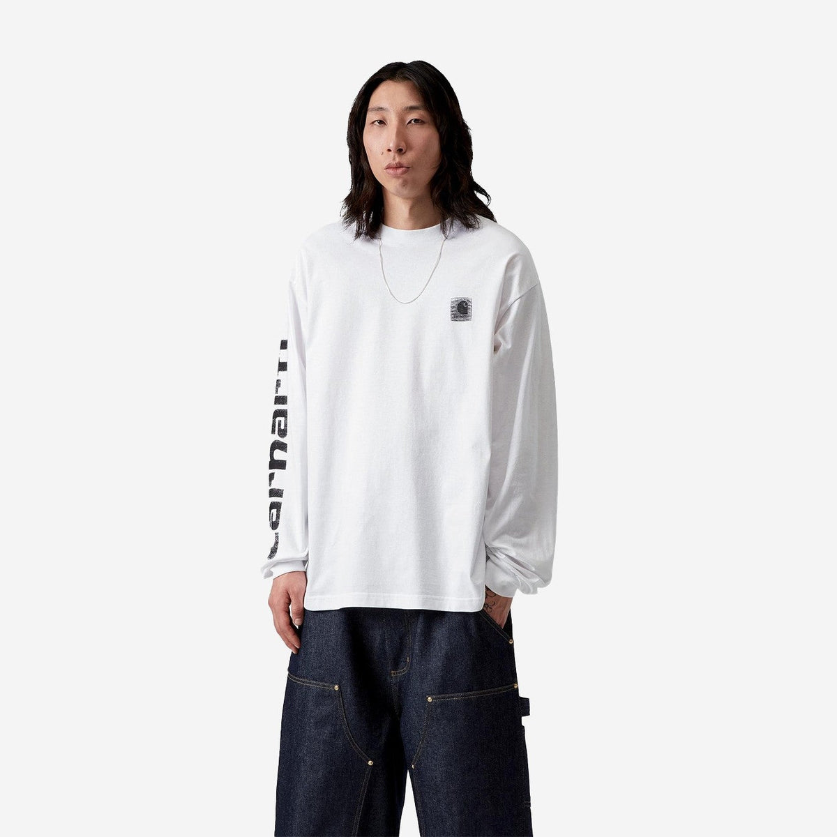 L/S Archive Script T-Shirt