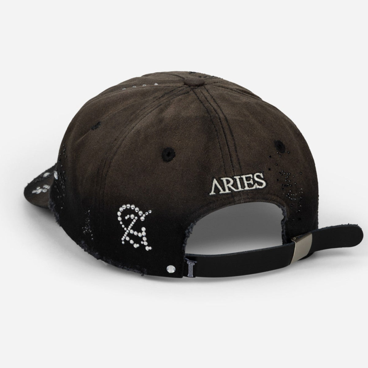 Distressed Diamante Cap