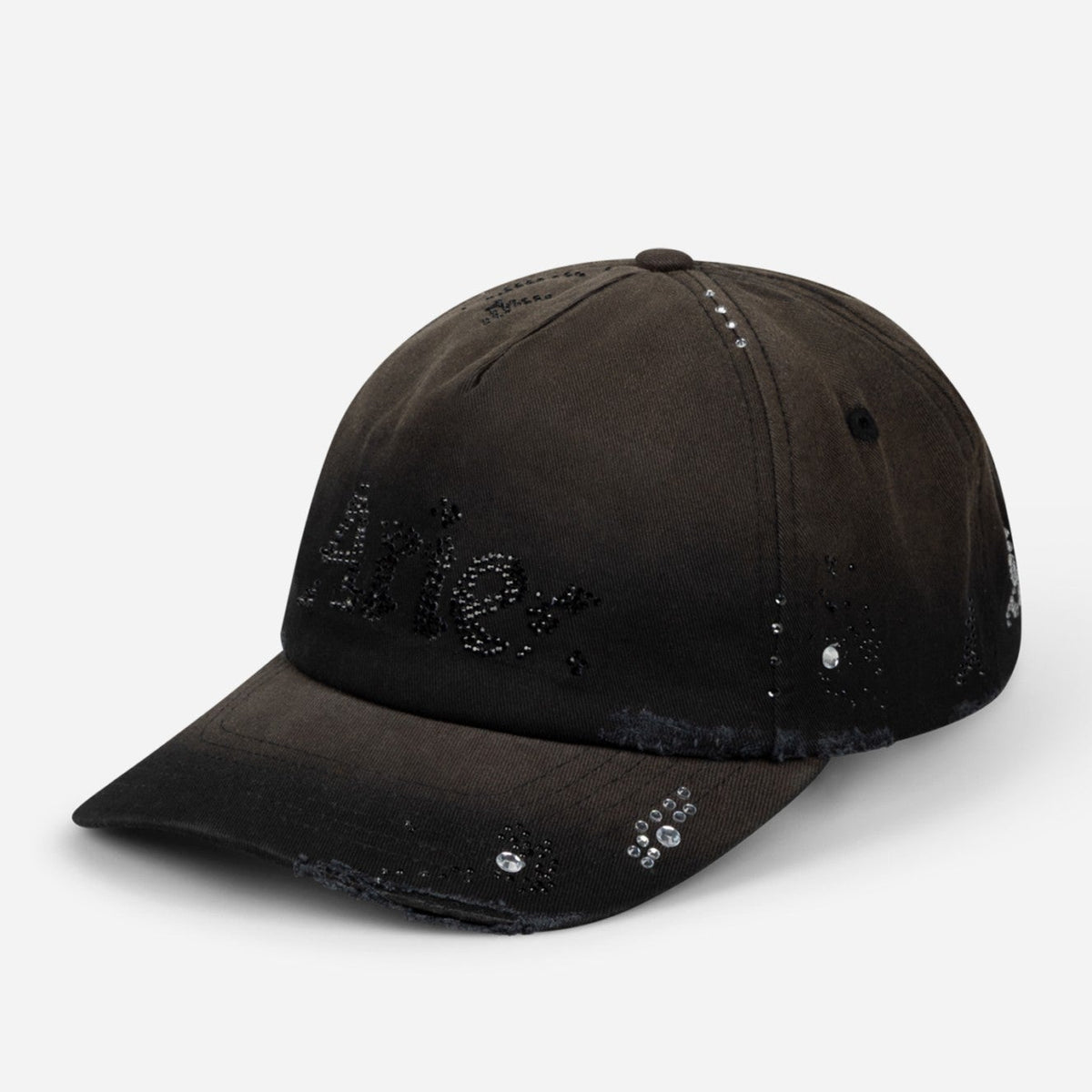 Distressed Diamante Cap