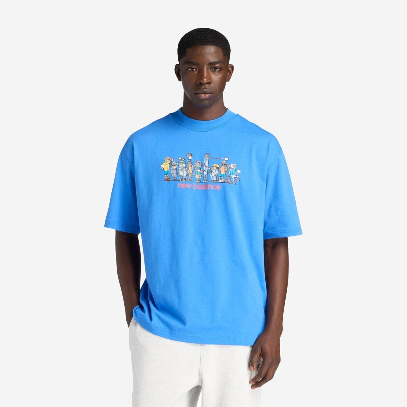 X Ghica Popa Line Up Oversized T-Shirt