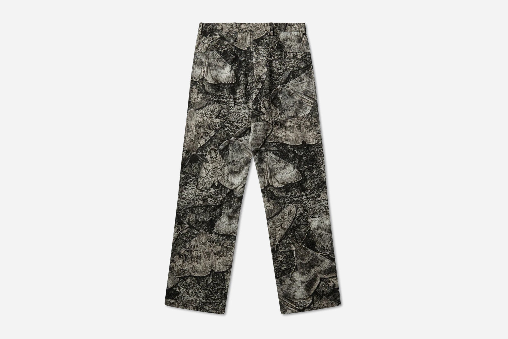 Fomes Moth Print Double Knee Pant
