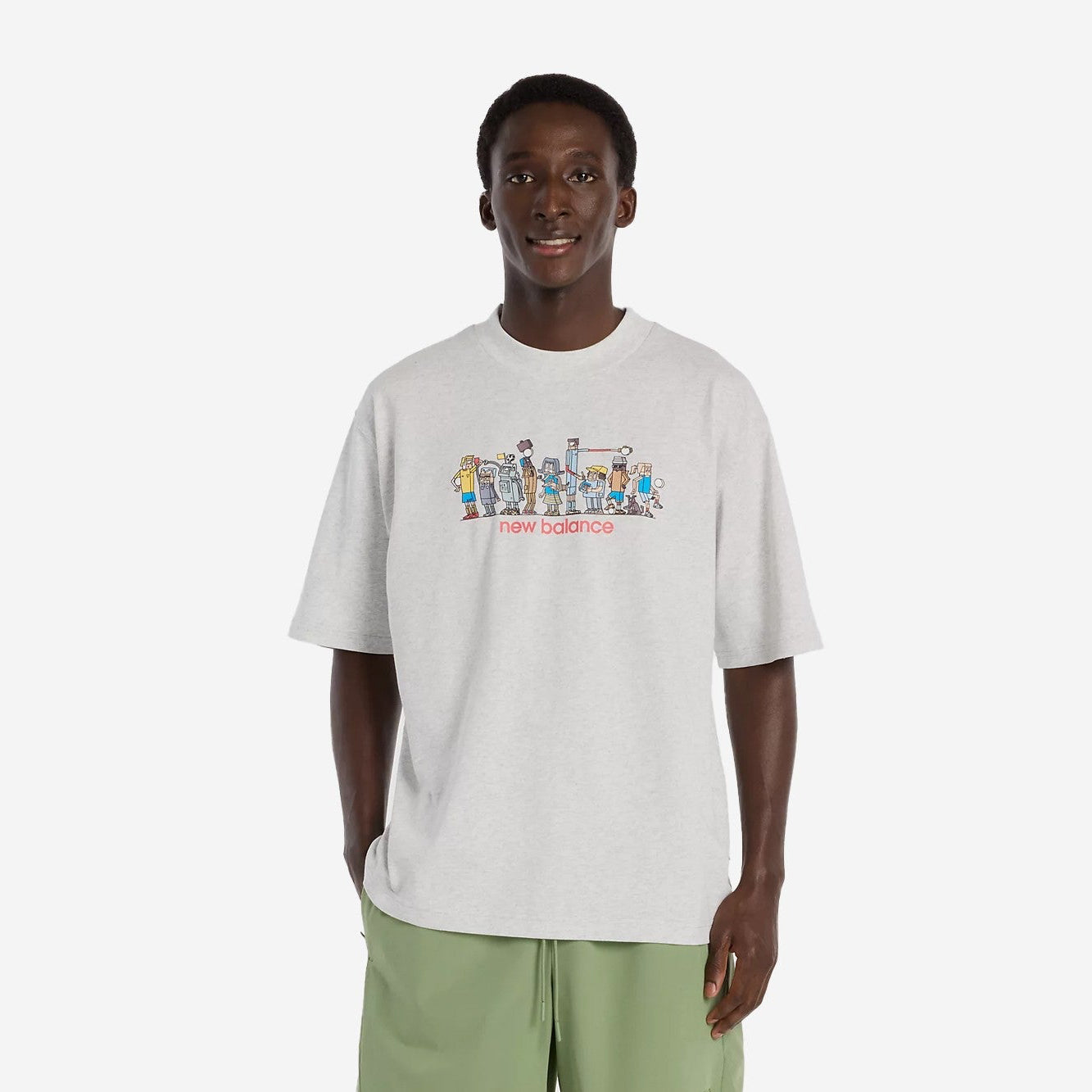 X Ghica Popa Line Up Oversized T-Shirt