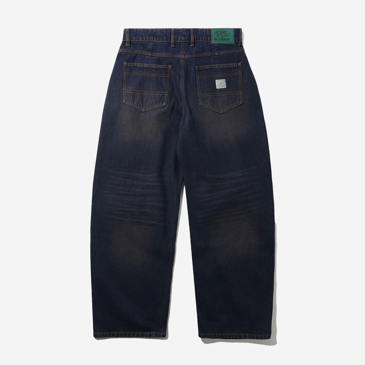 Wide Cut Denim Jeans