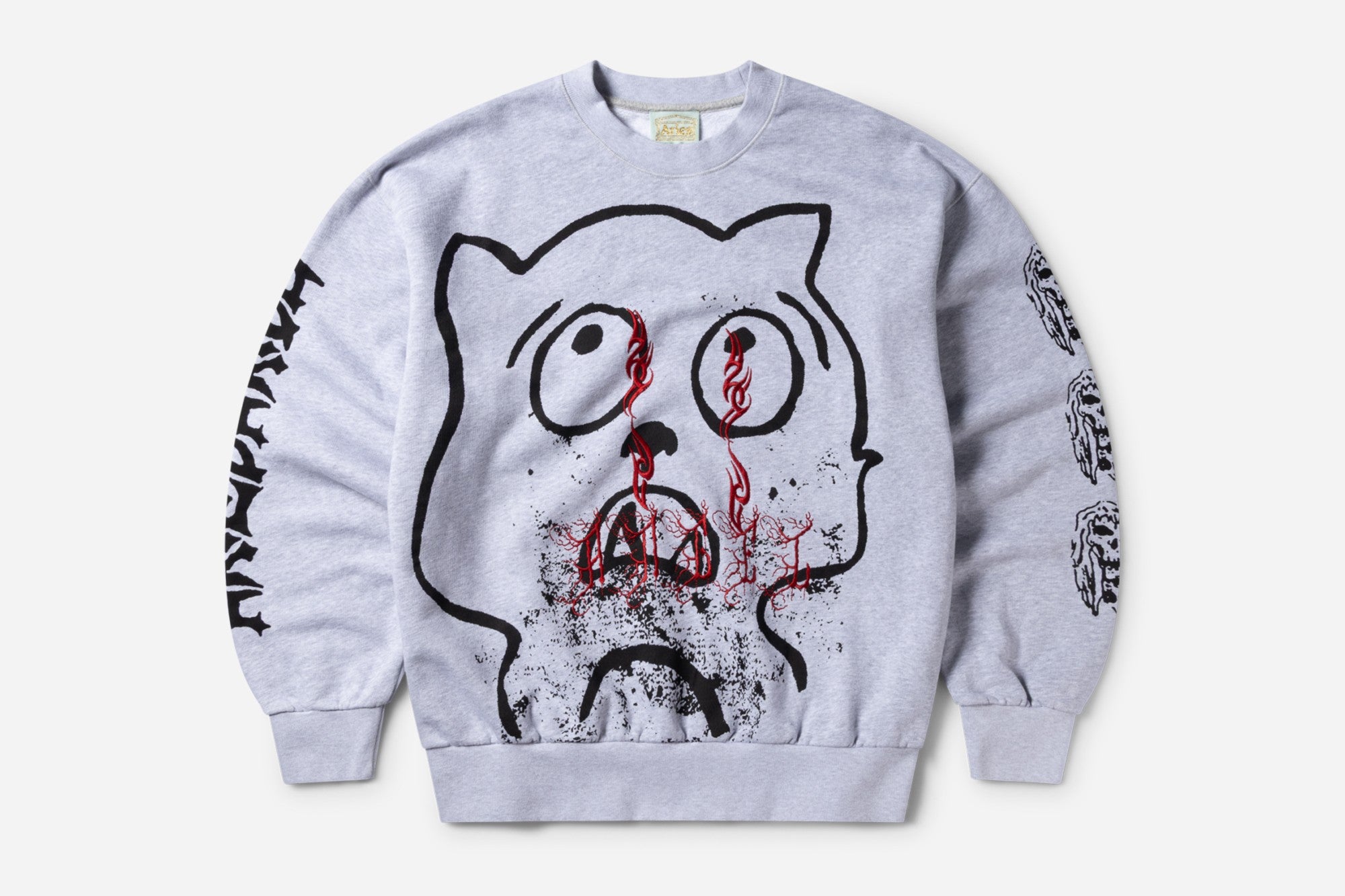 Meowharishi Embroidered Sweat