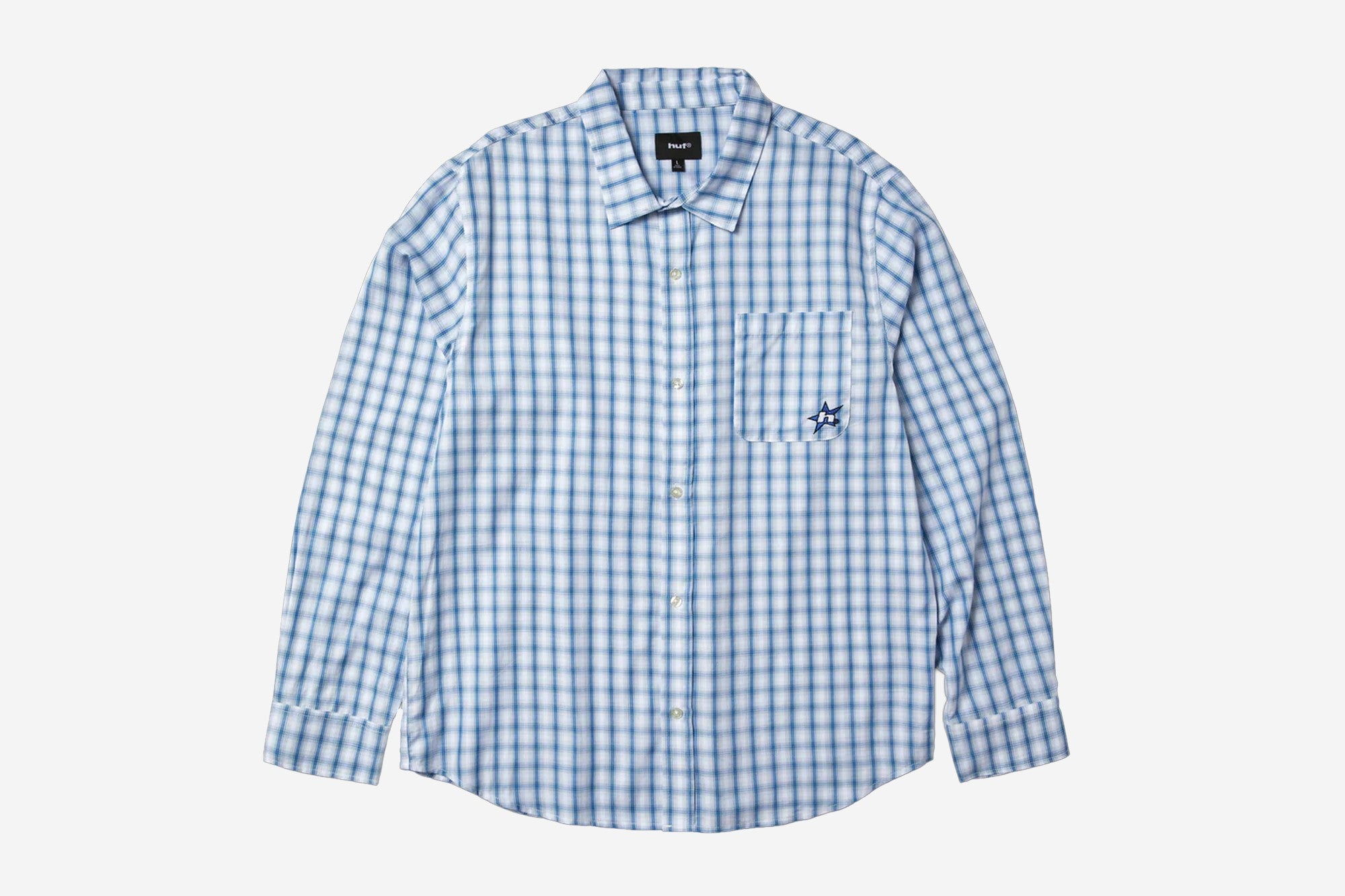 H Star Ls Plaid Shirt