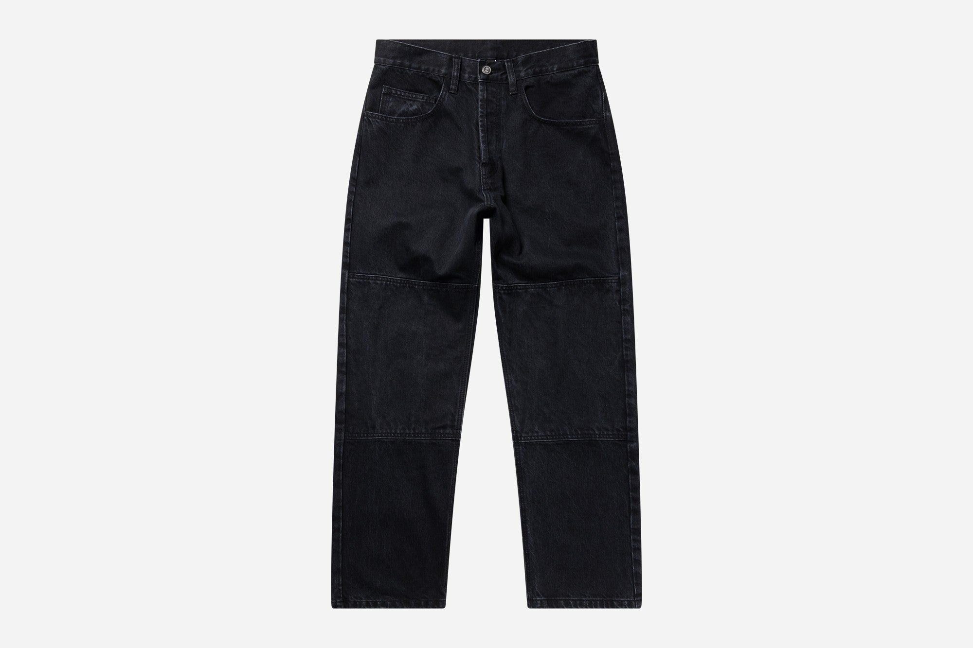 Double Knee Denim Pants