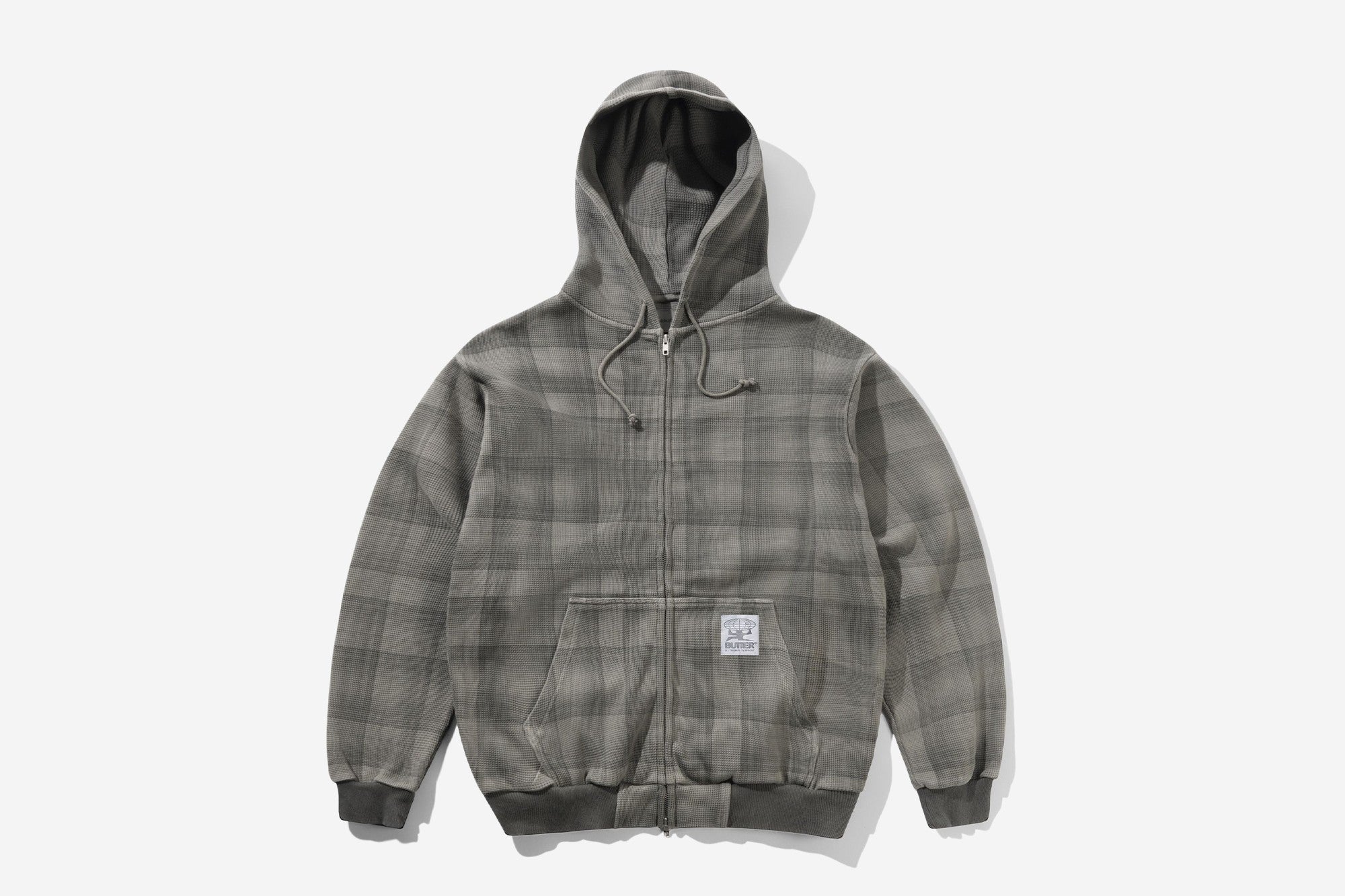 Waffle Zip-Thru Hood
