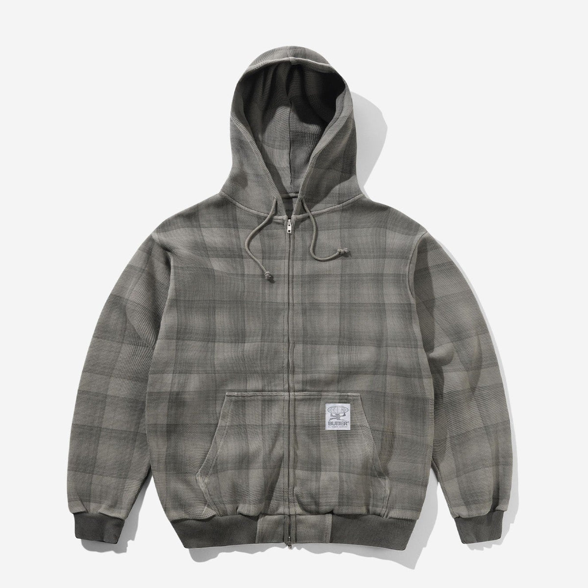 Waffle Zip-Thru Hood