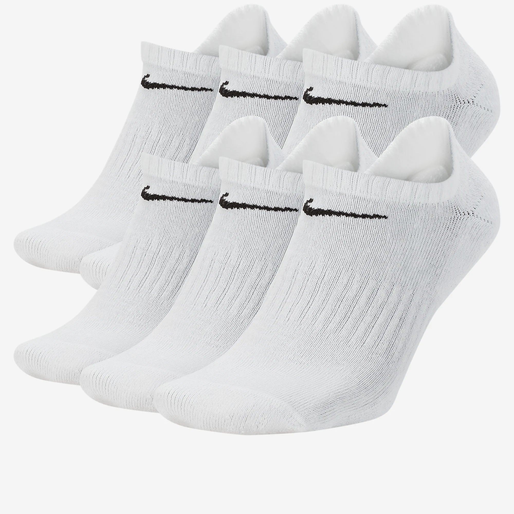 Everyday Cush No Show Socks (Pack Of 6)